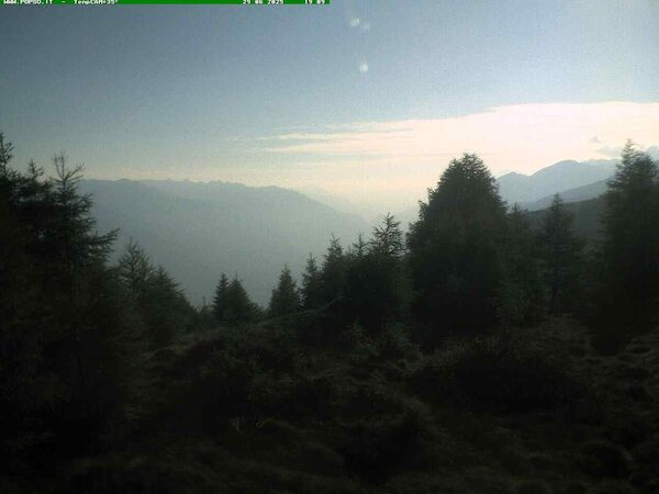 La Media Valtellina verso il Lario